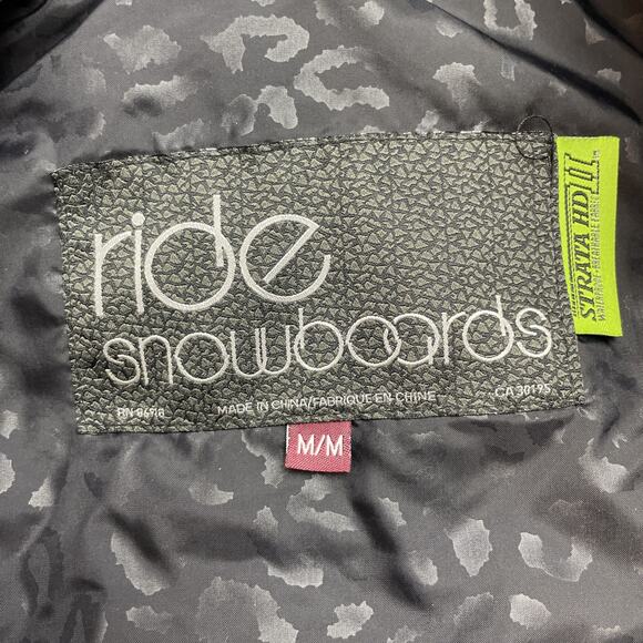 Ride Snowboards Cappel Ski Snowboard Jacket Womens M Purple Hooded Winter Parka - Picture 3 of 13